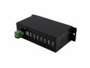 EXSYS USB-Hub EX-1179HMVS, Stromversorgung: Terminal Block, USB