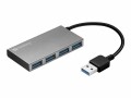 Sandberg USB 3.0 Pocket Hub - Hub - 4 x SuperSpeed USB 3.0 - Desktop
