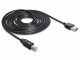 DeLock Delock Easy-USB2.0-Kabel A-B: 2m, USB-A Anschluss