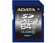 ADATA SDXC-Karte Premier UHS-I U1 64 GB, Speicherkartentyp