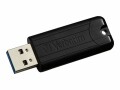 Verbatim USB 3.0 Stick 16GB, PinStripe, schwarz