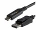 STARTECH .com 6ft/1.8m USB C to DisplayPort 1.4 Cable, 4K/5K/8K