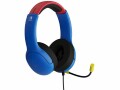 PDP Headset Airlite Mario Blau/Rot, Audiokanäle: Stereo