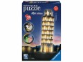 Ravensburger 3D Puzzle Pisa bei Nacht, Motiv: Sehenswürdigkeiten