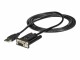 StarTech.com - USB to Serial RS232 Adapter - DB9 Serial DCE Adapter Cable with FTDI - Null Modem - USB 1.1 / 2.0 - Bus-Powered (ICUSB232FTN)