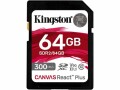 Kingston SDXC-Karte Canvas React Plus 64 GB, Speicherkartentyp