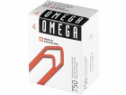 Omega Büroklammer Grösse 4, 750 Stück, Verpackungseinheit