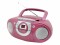 Bild 2 soundmaster Radio/CD-Player SCD5100PI Pink, Radio Tuner: FM