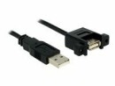 DeLock USB 2.0-Einbaukabel USB A - USB A