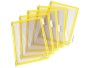 Tarifold Dokumentenhalter Sichttaschen T-Display Gelb 10 Stück