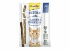 Gimpet Katzen-Snack Sticks Lachs & Forelle, 4 Stück, Snackart