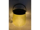 Dameco Laterne LED Solar, 15.2 cm, Gelb, Energieeffizienzklasse