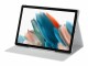 Samsung EF-BX200 - Flip cover for tablet - silver