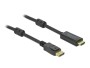 DeLock Kabel aktiv DisplayPort - HDMI, 2 m, Kabeltyp