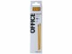 Office Bleistift HB, Gelb, 12 Stück, Strichstärke: Medium (M)