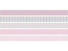 Heyda Washi Tape Pastell Mini Rosa, Detailfarbe: Rosa, Länge