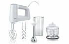 Braun Handmixer MultiMix 3 HM3137WH Weiss, Motorleistung: 500 W