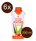 Forever Aloe Peaches - Set mit 6x 3.3dl