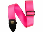Ernie Ball Gitarrengurt Premium Neon Pink, Material: Polyester