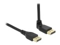 DeLock Kabel Oben gewinkelt DisplayPort - DisplayPort, 2 m