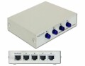 DeLock Delock LAN Switchbox 4Port manuell, RJ-45 100Mbps,