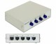 DeLock LAN-Switchbox RJ-45 4 Port, 100Mbps, Anzahl Eingänge: 4