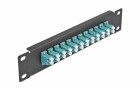 DeLock Verteilerplatte 10? LWL Patchpanel 12 Port LC Duplex