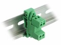 DeLock - Netzanschlussadapter-Kit - grün