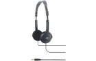 JVC On-Ear-Kopfhörer HA-L50 Schwarz, Detailfarbe: Schwarz