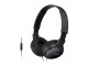 Sony On-Ear-Kopfhörer MDR-ZX110AP Schwarz, Detailfarbe