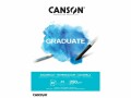 Canson Aquarellblock Graduate A5, 20 Blatt, Papierformat: A5