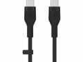 BELKIN FLEX USB-C/USB-C SILICONE CBL F SILICONE CABLE SUPPORTS