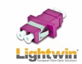 Lightwin LWL-Kupplung LC-LC, Multimode, OM4, Duplex, Datenanschluss