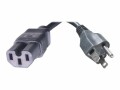 Hewlett-Packard HPE - Stromkabel - IEC 60320 C15 zu NEMA 5-15P (M) - 2.5 m