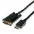 Bild 0 Value 1,0m DisplayPort-VGA Kabel,schwarz