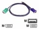 Bild 1 ATEN Technology Aten KVM-Kabel 2L-5201U HDB und USB, Länge: 120 cm