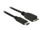 DeLock USB 3.1-Kabel C - MicroB 0.5 m