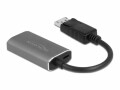 DeLock Adapter 8K 60Hz DisplayPort - HDMI, Kabeltyp: Adapter