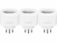 hombli Smart Socket CH, Weiss, 3er-Set, Detailfarbe: Weiss