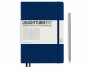 Leuchtturm Notizbuch Medium A5, Liniert, 2-teilig, Marineblau