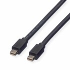Roline Mini DisplayPort Verbindungskabel - 3 m - 2K - Schwarz