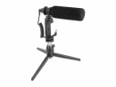 DeLock Mikrofon Vlog Shotgun Set für Smartphones und DSLR