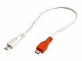 Value VALUE USB 2.0 Ladekabel 0,3m, MicroB ST/ST,