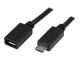 StarTech.com - 0.5m 20in Micro-USB Extension Cable - M/F - Micro USB Male to Micro USB Female Cable (USBUBEXT50CM)