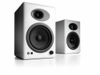 audioengine Regallautsprecher Paar A5+ Weiss, Detailfarbe: Weiss