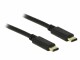 DeLock USB2.0 Kabel, C - C, 2m, SW