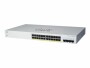 Cisco PoE+ Switch CBS220-24FP-4G 28 Port, SFP Anschlüsse: 4
