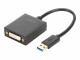 Digitus USB 3.0 to DVI Adapter - Adattatore video