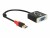 Bild 1 DeLock Adapter USB 3.0 - VGA, Videoanschluss Seite A
