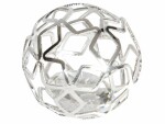 Ambiance Streudeko Ball Stern Silber, Motiv: Stern, Material: Metall